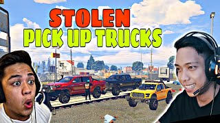 Stealing PICK UP TRUCKS ni VonOrdonaVlogs sa GTA 5 nasa bundok🤦 [upl. by Enale818]