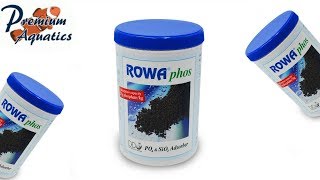 ROWA Phos  A powerful Phosphate remover for aquariums [upl. by Nesnej]