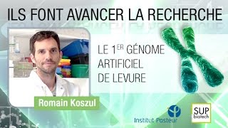 Institut Pasteur  S05E05  Romain Koszul  Le 1er génome artificiel de levure [upl. by Eldora]