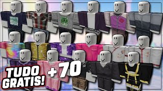 COMO Ter Mais De 70 CamisasRoupas Grátis No Roblox 2022 [upl. by Buchanan]