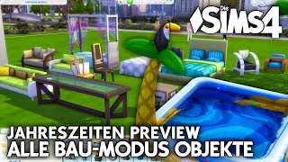 Alle Kauf amp BauModus Objekte  Debug  Die Sims 4 Jahreszeiten PREVIEW GAMEPLAY 25 [upl. by Fortunia]