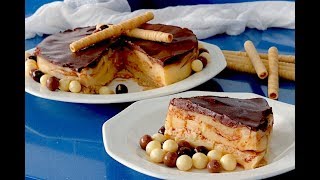 Tarta de Galletas y Crema ¡La mejor tarta del mundo [upl. by Yoko51]