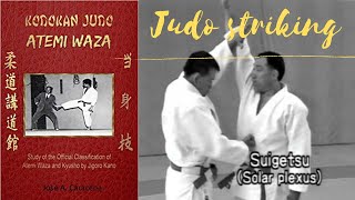 Striking in old Judo Atemi Waza 当身技 あてみわざ [upl. by Asiral]