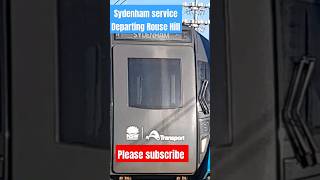 Sydenham service departing Rouse Hill [upl. by Aligna]