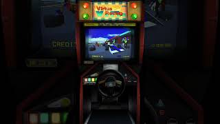 VIRTUA RACING 4K Vertical Overlay Retroarch Mame fbneo Emulation [upl. by Grieve362]