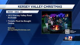 Kersey Valley Christmas in Archdale features more than 2 million lights [upl. by Enasus62]