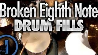 Broken Eighth Note Drum Fills [upl. by Pederson]