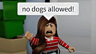 When your mom is afraid of dogs meme ROBLOX [upl. by Pacheco]