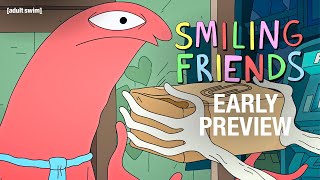 S2E3 PREVIEW Allans Paperclip Search  Smiling Friends  adult swim [upl. by Karim626]