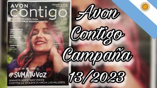 AVON CONTIGO CAMPAÑA 132023 ARGENTINA 🇦🇷 [upl. by Misab93]