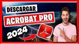 ☑️ ADOBE ACROBAT PRO GRATIS 2024 Full Español ✅DESCARGAR Actualizado🔥 [upl. by Esilrahc]