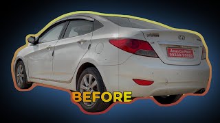 12 Years Old Verna Fludic Restoration  Sunroof Installation  Hindi [upl. by Notned]