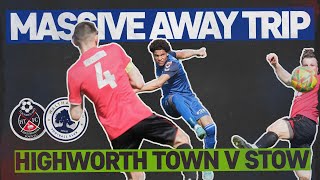 MASSIVE AWAY TRIP  Highworth Town v Walthamstow Highlights [upl. by Nylecyoj]