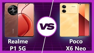 Realme P1 vs Poco X6 Neo Which One Wins [upl. by Almire]