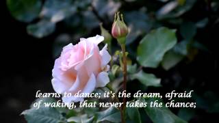 The Rose  Bette Midler HD with lyrics HQ Audio [upl. by Lose955]