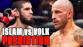 UFC 294 Islam Makhachev vs Alexander Volkanovski Preview and Predictions [upl. by Stryker]