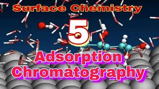 Adsorption chromatography animation  adsorption chromatography in hindi [upl. by Zacarias]