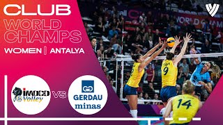 Prosecco Doc Imoco Conegliano ITA vs Gerdau Minas BRA  Match Highlights  Club World Champs 🏐🌎 [upl. by Fancy]