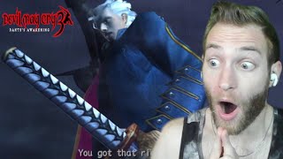 VERGIL IS SERIOUS First Time Playing Devil May Cry 3 pt2 [upl. by Netsyrk753]