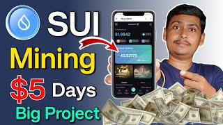 SUI Mining App  Wave Mining Project  WAVE OCEAN Token Telegram Mining  New Mining App [upl. by Atthia]