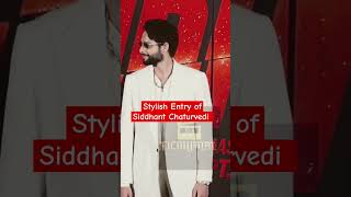 Siddhant Chaturvedi Entry Yudhra Trailer Launch siddhantchaturvedi [upl. by Elletsirhc]