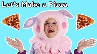 Lets Make a Pizza  More  FUN EATING SONG  Mother Goose Club Phonics Songs [upl. by Samson]