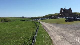 View of Donnet Head and Orkney Islands from Castle of Mey  Sunday May 27 2018 [upl. by Riek834]