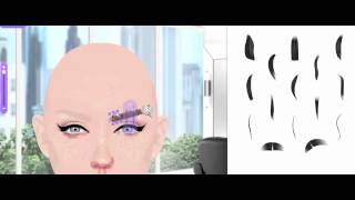 Stardoll Eyebrows Tutorial by Ubageaceit [upl. by Itsud95]