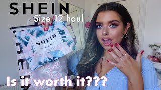 HUGE SHEIN HAUL  Size 12 Try On  June 2020  Is it worth it [upl. by Ramedlab]