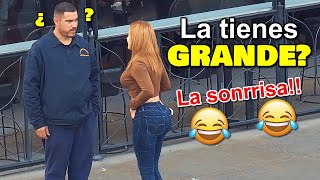 La tienes GRANDE 😱😏  La Sonrisa 🤣  Bufonesnet [upl. by Tserof914]