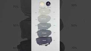 5 Genius Ways to Create Perfect GRAY Tones‼🎨 shorts tiktok colortheory satisfying asmr [upl. by Sabsay278]