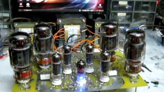 KT88 Push Pull Amplifier by mctkitcom [upl. by Oderf]