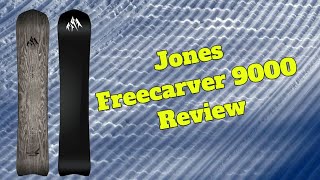 The 2024 Jones Freecarver 9000 Snowboard Review [upl. by Venetis]