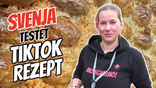 KäseKartoffeln vom Grill mit Dip  Svenja testet TikTok Rezept [upl. by Lyred]