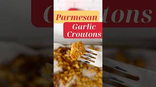 Homemade Croutons Recipe  Parmesan Garlic Croutons with Panacheeza croutons food recipe [upl. by Nairbal]