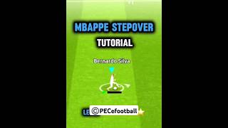 Mbappe stepover tutorial✅🔥 efootball mbappe stepover turorial shorts [upl. by Ardnuasak]