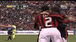 Kakas first goal with Milan against Inter 05102003 [upl. by Riedel]