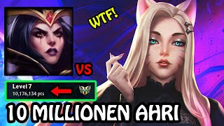 WTF Meine Gegnerin hat 10000000 Mastery Punkte auf AHRI [upl. by Ativoj]