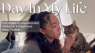 Day in my life  unemployed vlog groceries thoughts amp staying positive [upl. by Giuseppe]