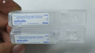 Asthalin Respules For Inhalation  Salbutamol Respirator Solution  Asthalin Respules Uses benefits [upl. by Eelesor]