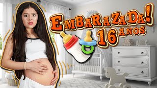 ¡¡EMBARAZADA A LOS 16 🤰🏻 24 HORAS siendo EMBARAZADA [upl. by Tarr241]