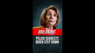 BREAKING ELECTION NEWS Nancy Pelosi Suggests President Biden Step Down [upl. by Azitram]