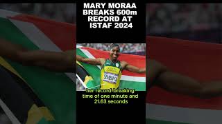 Kenyas Moraa Breaks 600m World Record at Berlin’s ISTAF [upl. by Dittman627]