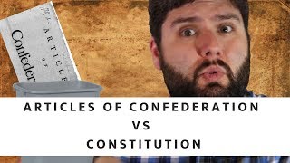 Articles of Confederation vs Constitution [upl. by Cornel]