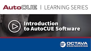 Introduction to AutoCUE Software [upl. by Margit]