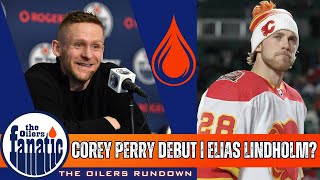 Edmonton Oilers Trade Deadline Targets  Corey Perry Debut  Roster Notes amp Stats [upl. by Kcireddor]