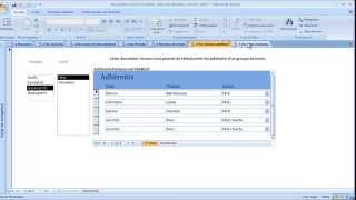 Formulaires de recherche Access sélection simple et rapide [upl. by Anawad732]