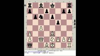 Konenkin Dmitry vs Kurnosov Igor  Russia Chess U14 1999 Nizhnij Novgorod [upl. by Anirahs]