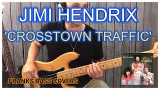 Crosstown Traffic – Jimi Hendrix Experience  FRANKS BASS COVERS shorts [upl. by Enelram440]