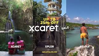 Xcaret Sale  Xplor Park [upl. by Saylor]